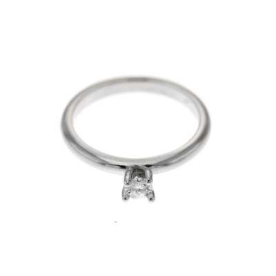 Solitaire with IGI ct 0.20 e-vvs certified diamond