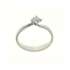 Anello solitario valentino diamante GIA ct 0.33 D-VS2