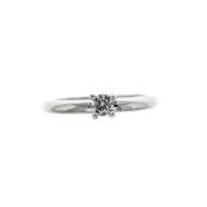 Anello solitario semplice diamante certificato IGI ct 0.20 e-vvs Anello solitario semplice diamante certificato IGI ct 0.20 e-vvs