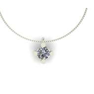 Collana  punto luce mezzo carato GIA D-IF Collana  punto luce mezzo carato GIA D-IF