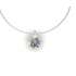 Collana  punto luce mezzo carato GIA D-IF