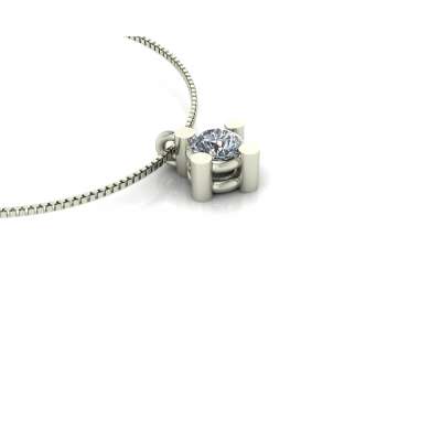 Half carat light point GIA D-IF