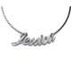 Necklace name Jessica white gold diamond carats 0.01g-vvs1