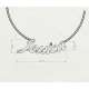 Necklace name Jessica white gold diamond carats 0.01g-vvs1