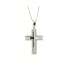 Cross necklace 0.15 carats diamonds G-VS1