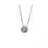 Solitaire necklace 0.01 carats diamond G-VS1