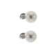 Earrings pearls 8 mm 0.04 carats diamonds G-VS1