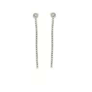 Orecchini pendenti con diamanti carati 0,52 G-VS1 Orecchini pendenti con diamanti carati 0,52 G-VS1