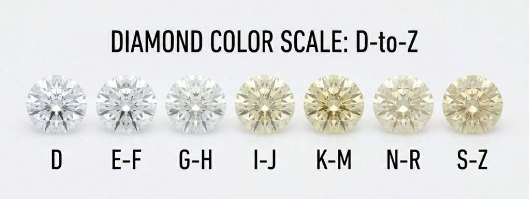 Perché la Scala dei Diamanti GIA Inizia da D invece che da A?