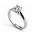 Anello solitario 4 griffe diamante certificato IGI ct 0.72 H-VVS2