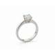 Anello solitario 4 griffe diamante certificato IGI ct 0.72 H-VVS2