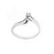 Contrarie Ring white gold 0.08 carats diamonds G-VS1