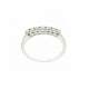 eternity ring seven diamonds 0.21 carats G-VS1 