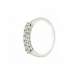 eternity ring seven diamonds 0.21 carats G-VS1 