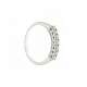 eternity ring seven diamonds 0.21 carats G-VS1 