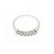 eternity ring seven diamonds 0.21 carats G-VS1 