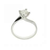 Anello solitario Valentino diamante carati 0,78 I-SI1 HRD Antwerp  Anello solitario Valentino diamante carati 0,78 I-SI1 HRD Antwerp