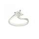 Valentino Solitaire Ring white gold 0.78 I-SI certificate HRD Antwerp