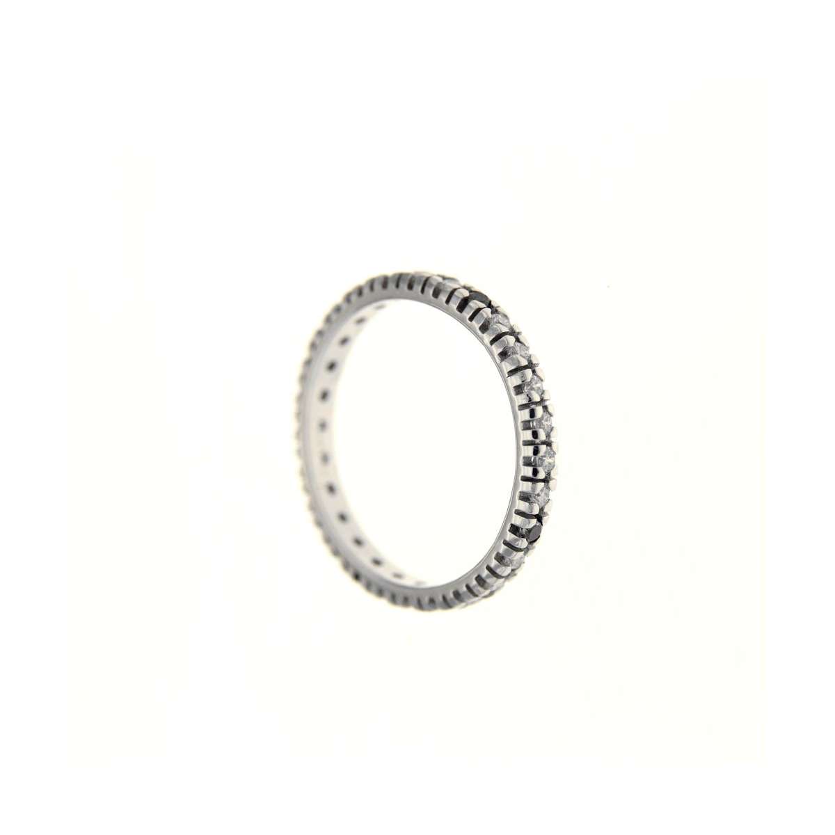 White gold full diamond eternity ring 0.36 carats G-VS1