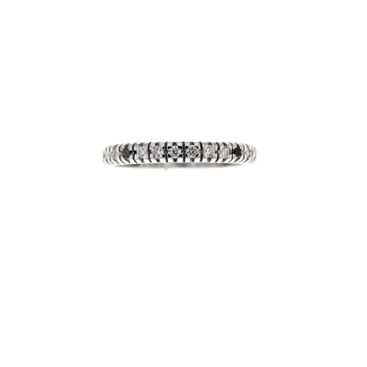 White gold full diamond eternity ring 0.36 carats G-VS1