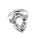 Anello con acquamarina ct. 5,15 e diamanti ct 0,32 G-VVS1