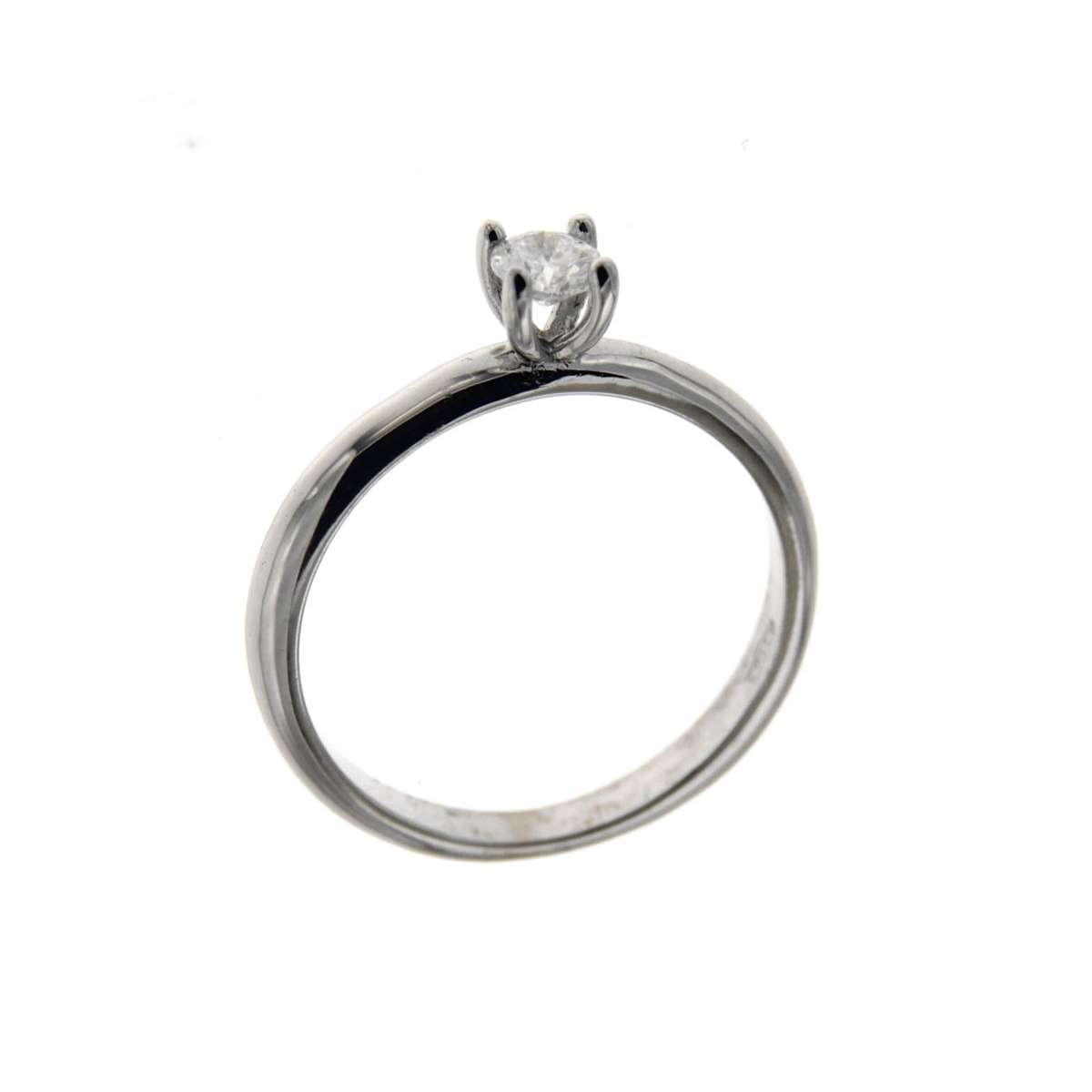 4-prong Solitaire Ring with 0.23 ct G-VS1 Diamond