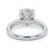 Solitaire ring 4 prongs with IGI certified diamond 1.01 ct G-VS2