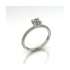 Anello  solitario con diamanti certificato gia carati totali 0.76 g-if
