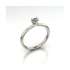 Anello solitario con 0.30 carati GIA D-IF