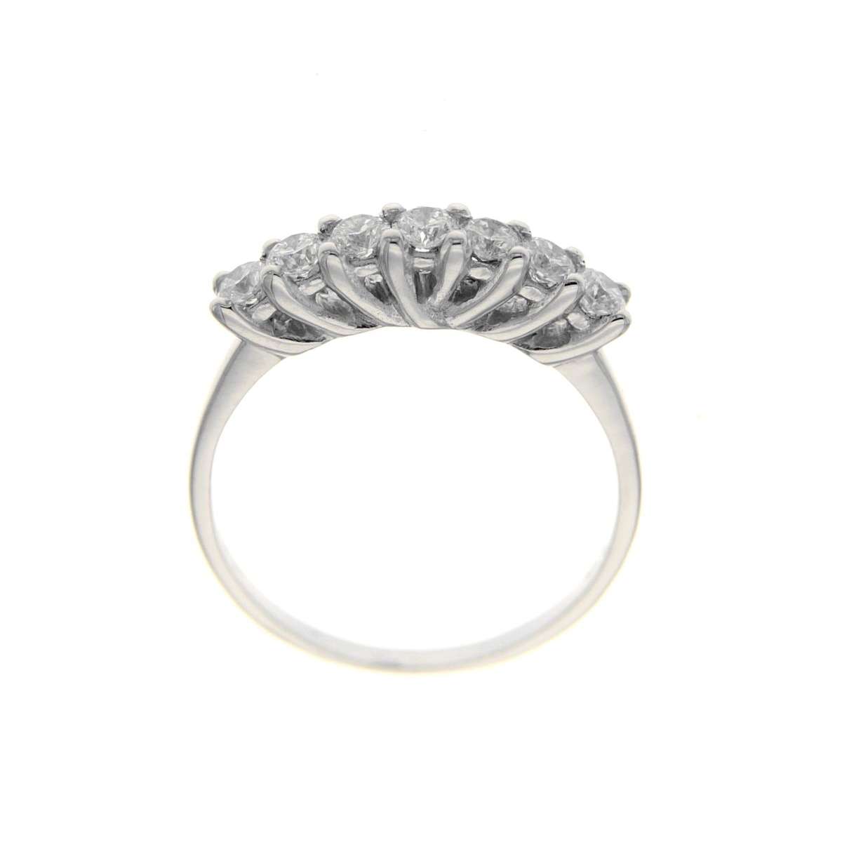 Eternity ring with 0.60 carat diamonds G-VS1