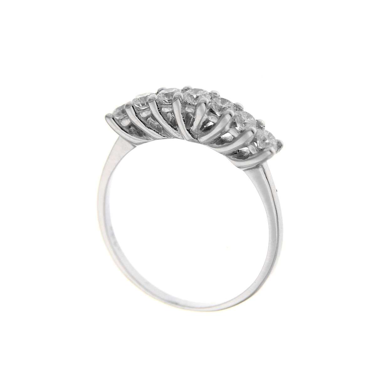 Eternity ring with 0.60 carat diamonds G-VS1