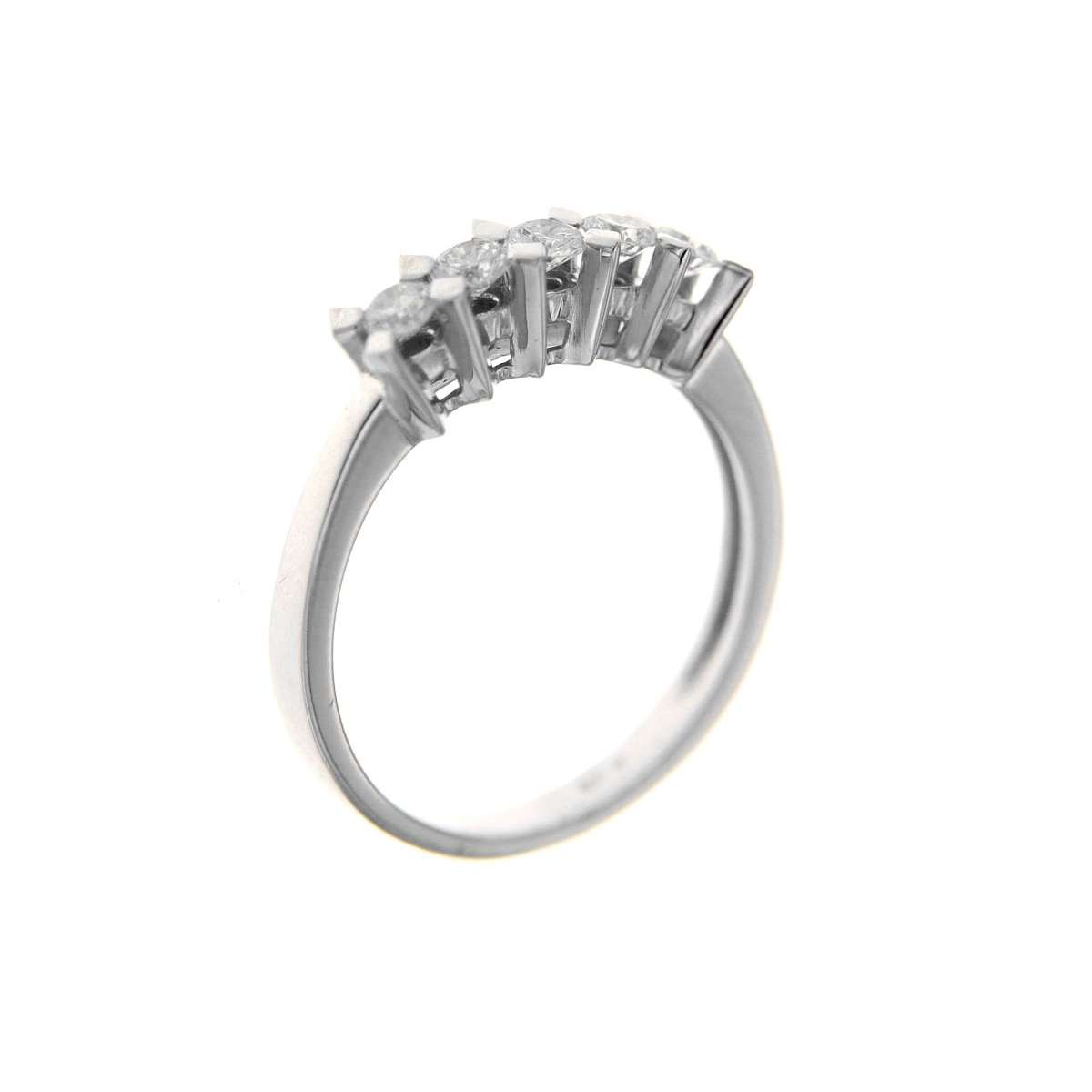 Eternity ring with 0.39 carat diamonds G-VS1