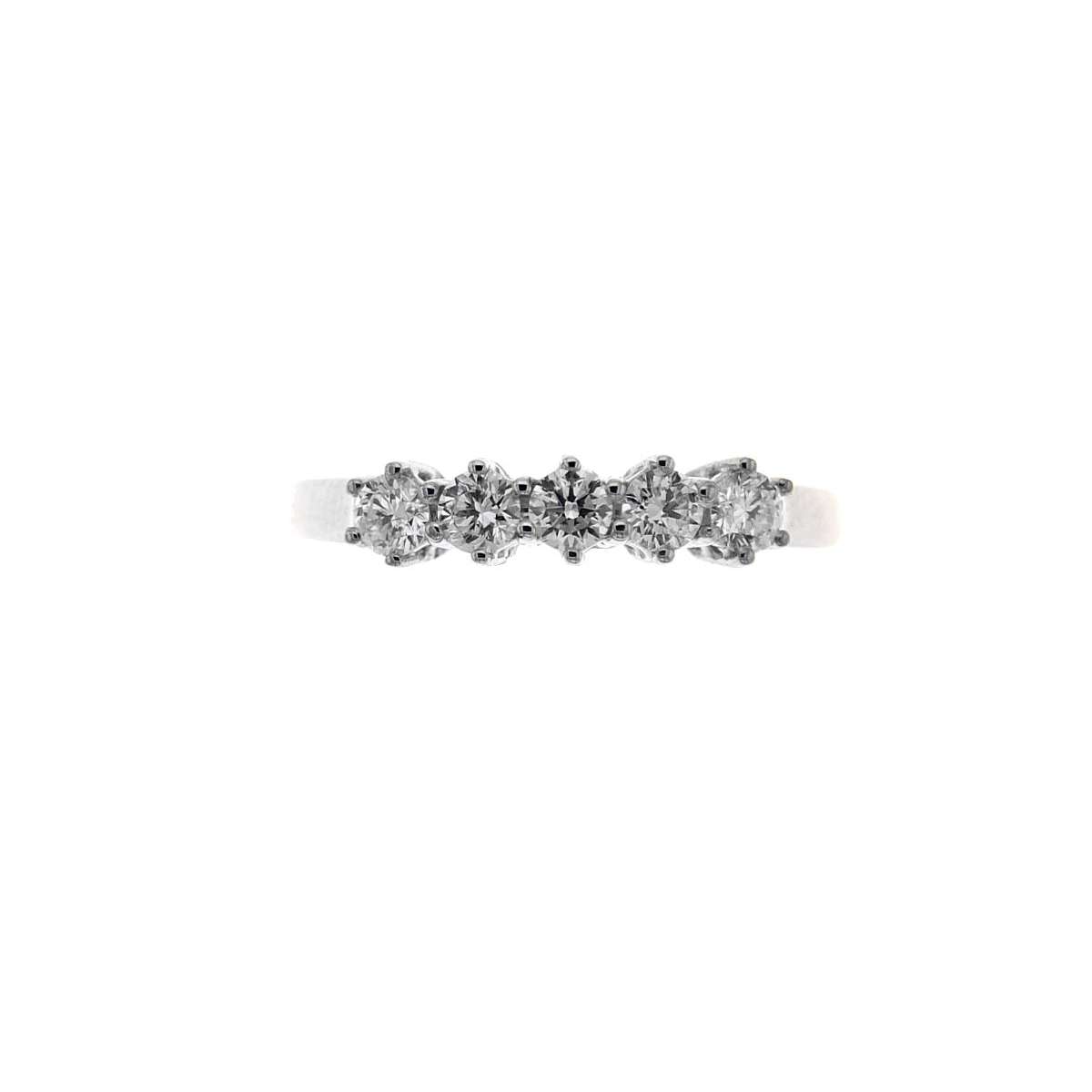 Eternity ring with 0.40 carat diamonds G-VS1