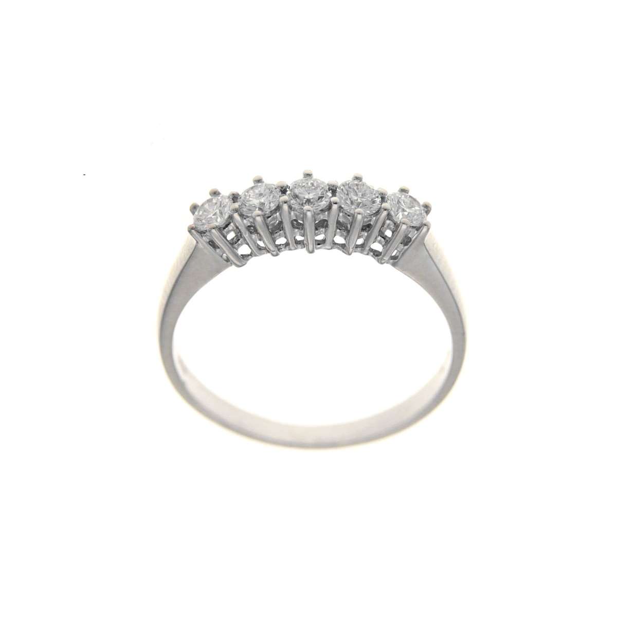 Eternity ring with 0.40 carat diamonds G-VS1