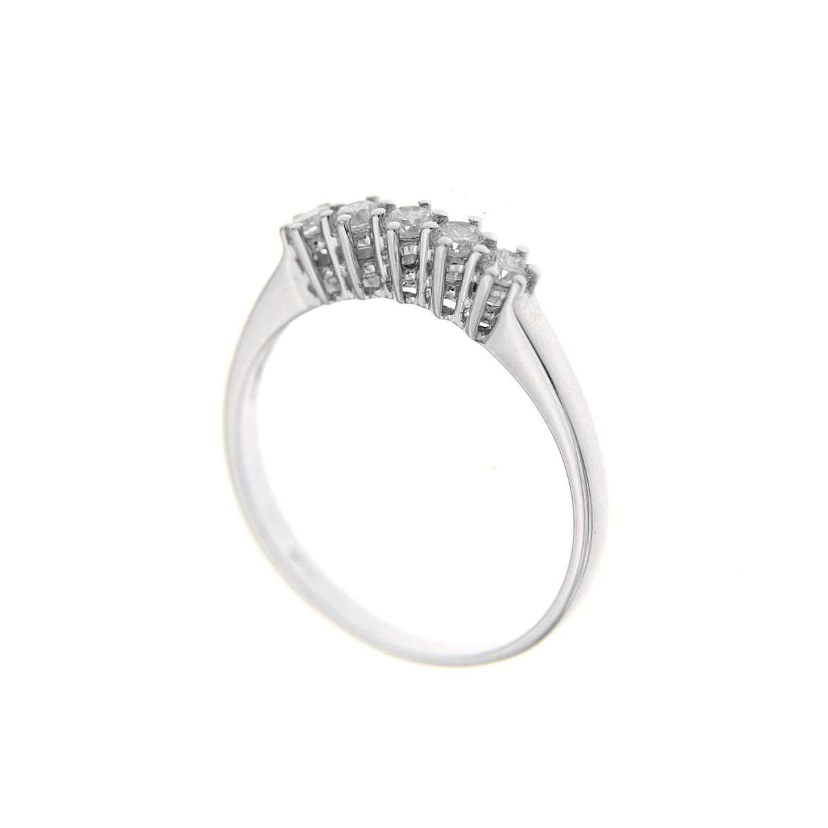 Eternity ring with 0.30 carat diamonds G-VS1