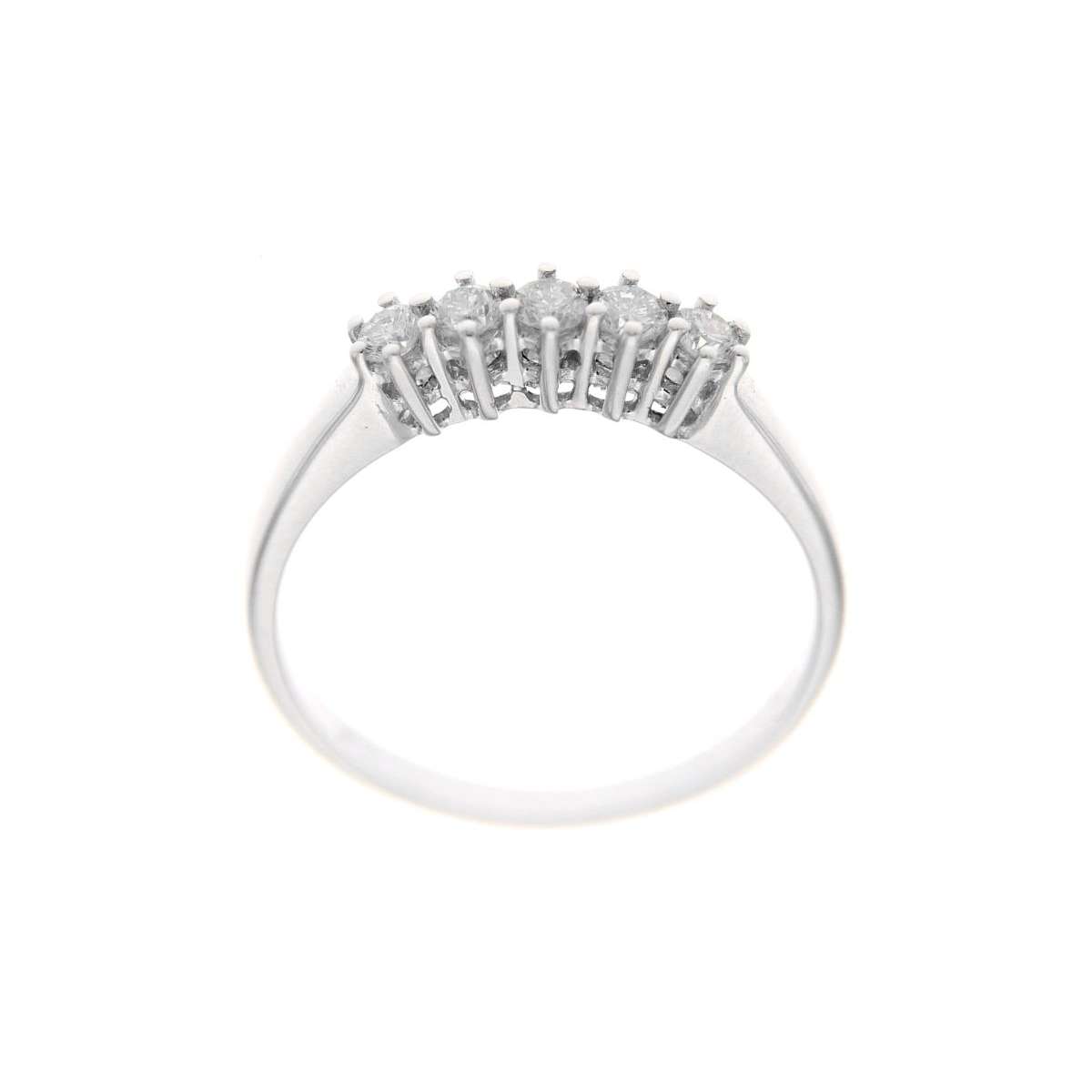 Eternity ring with 0.30 carat diamonds G-VS1