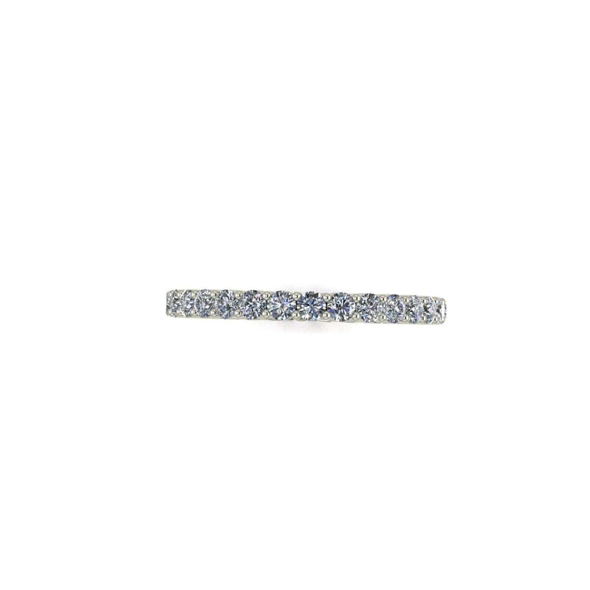 Anello eternity diamanti carati 1.03 G-VVS1
