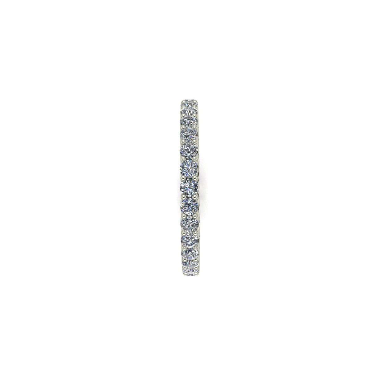 Anello eternity diamanti carati 1.03 G-VVS1