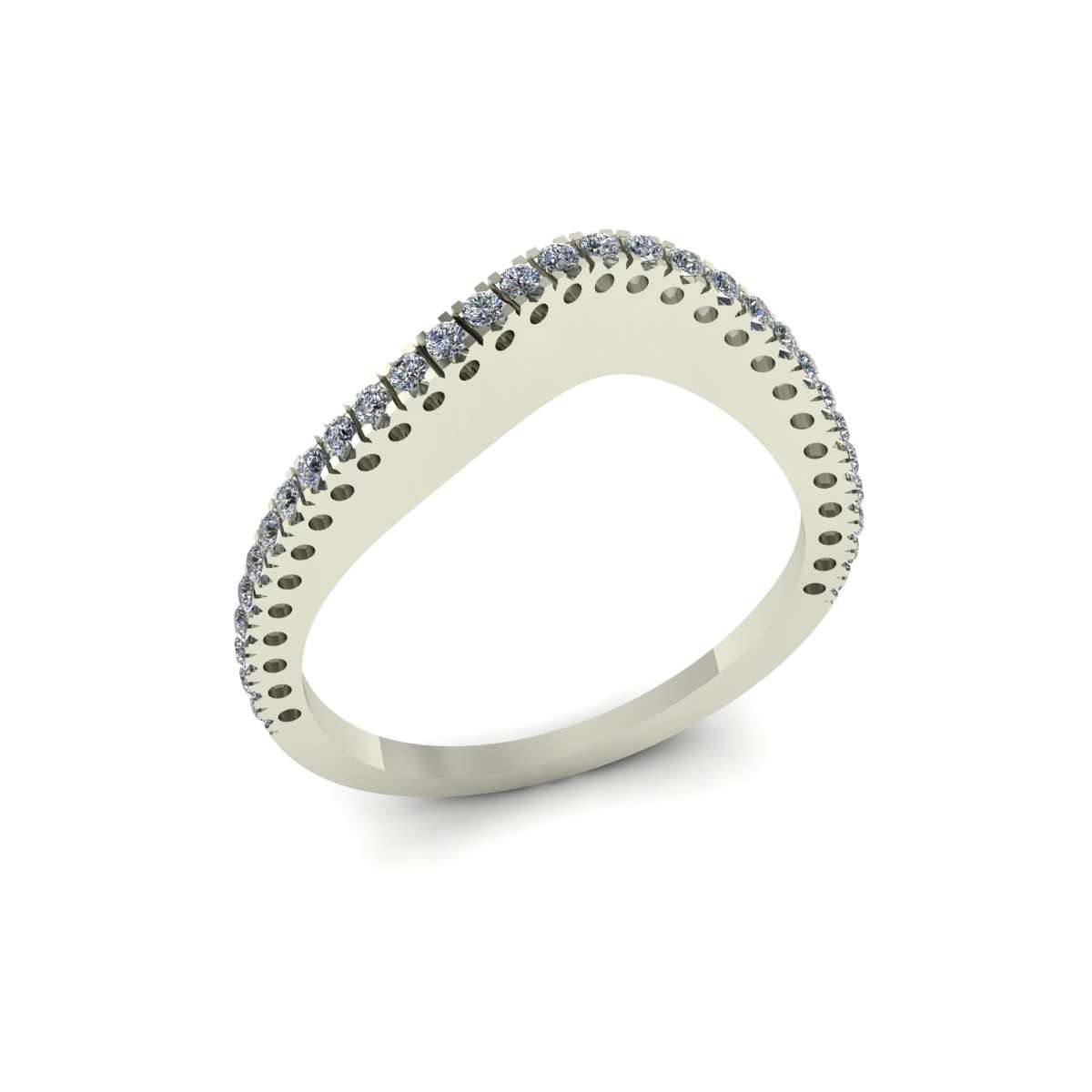 Eternity ring 0.15 carat diamonds g-vs1