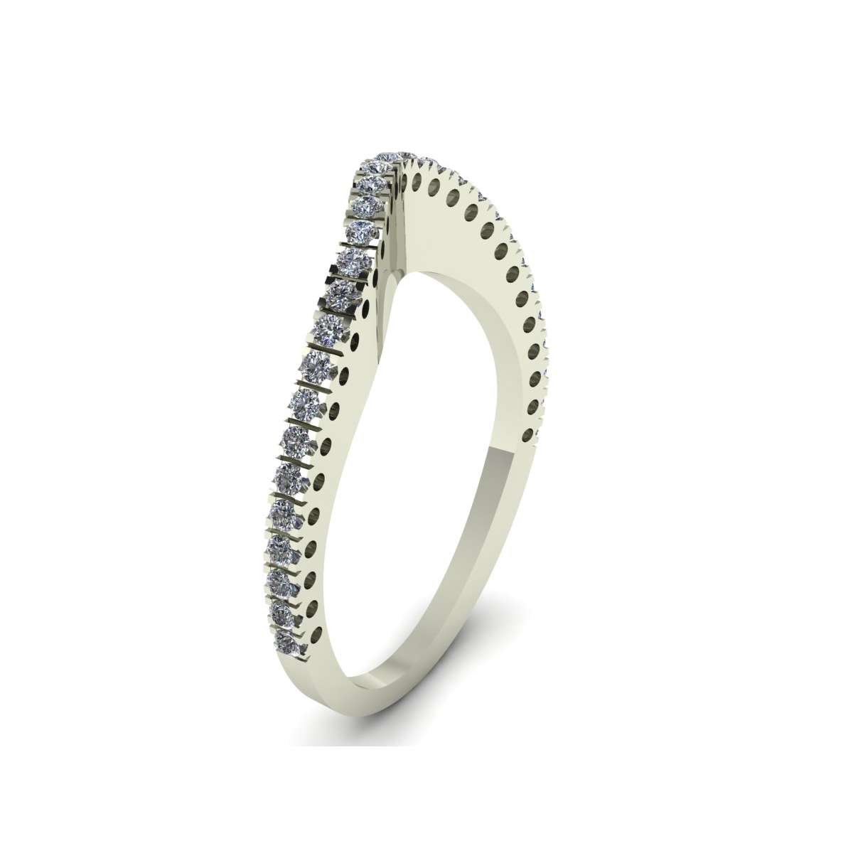 Eternity ring 0.15 carat diamonds g-vs1