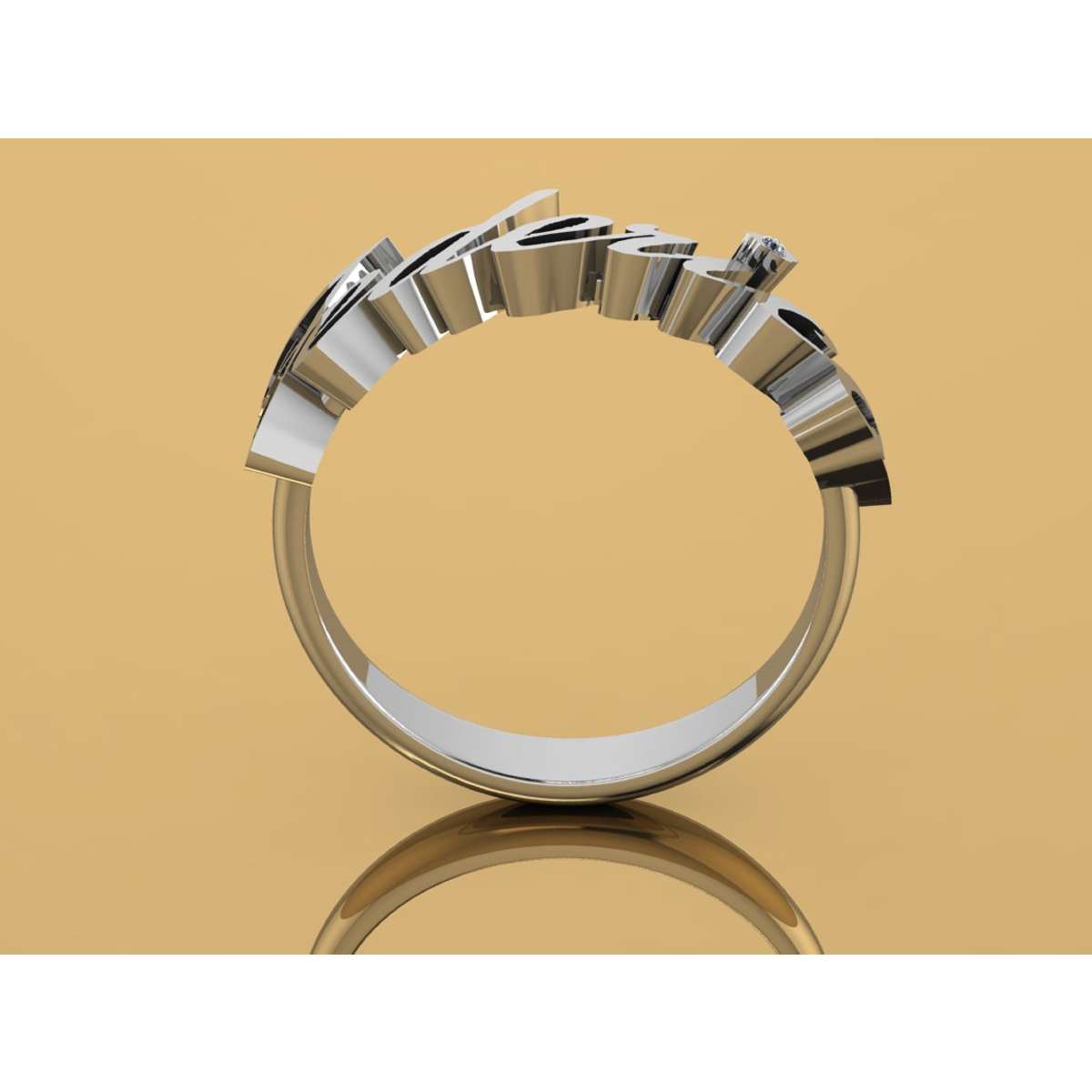 Anello Federico diamante ct 0,005 G-VS1