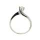 Valentino Solitaire white gold ring 0.18 carats diamond G-VS1