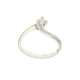 Valentino Solitaire white gold ring 0.18 carats diamond G-VS1