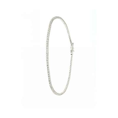 Bracciale tennis con diamanti carati 0,59 G-VVS1