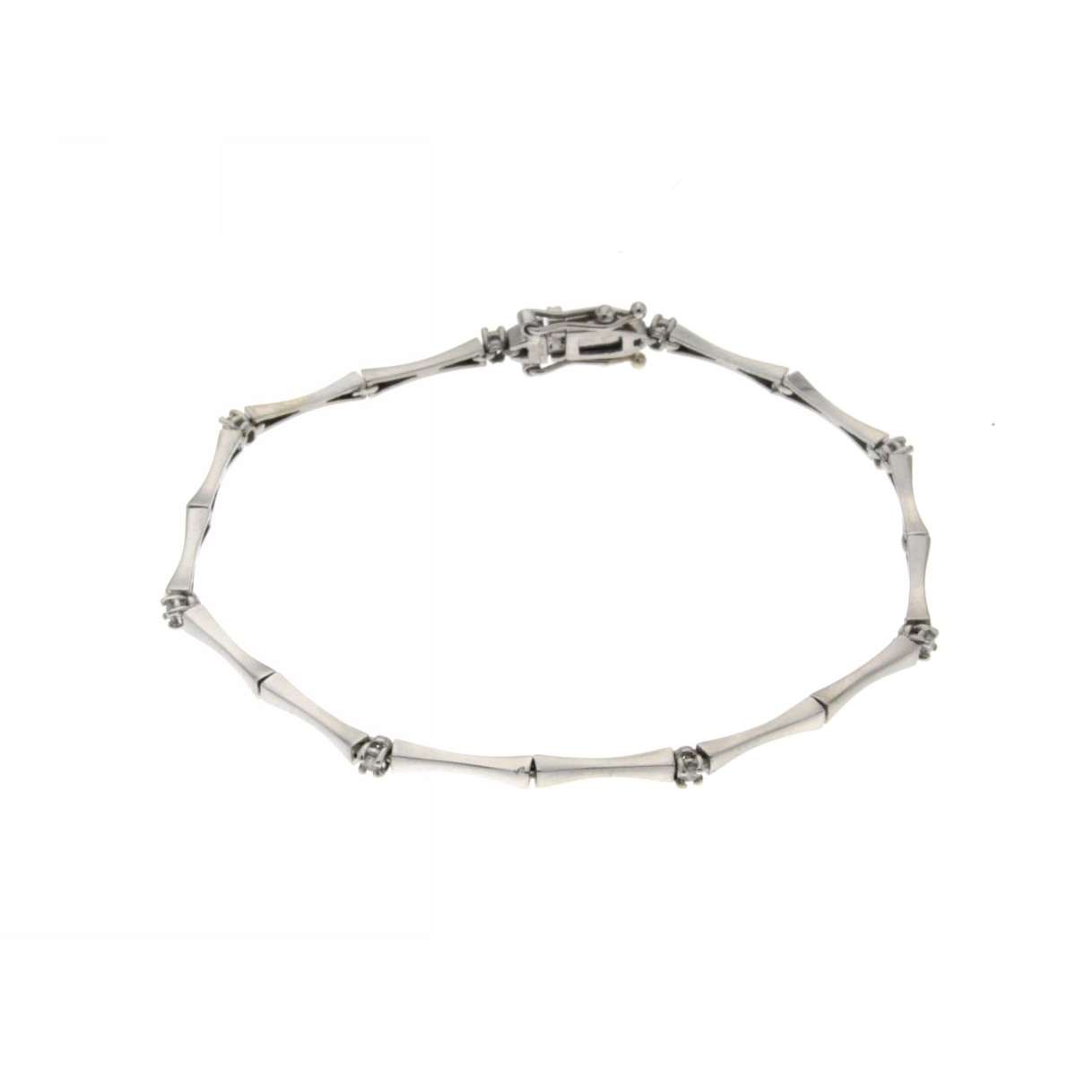 Bracciale tennis a fantasia diamanti ct 0,12 G-VS1