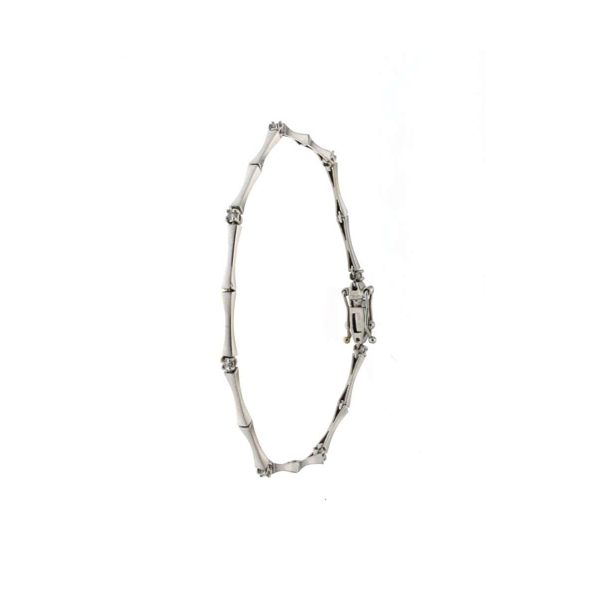 Bracciale tennis a fantasia diamanti ct 0,12 G-VS1