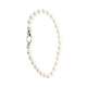 Pearl bracelet 6mm white gold clasp 0.02 carats diamonds G-VS1