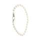 Pearl bracelet 6mm white gold clasp 0.02 carats diamonds G-VS1