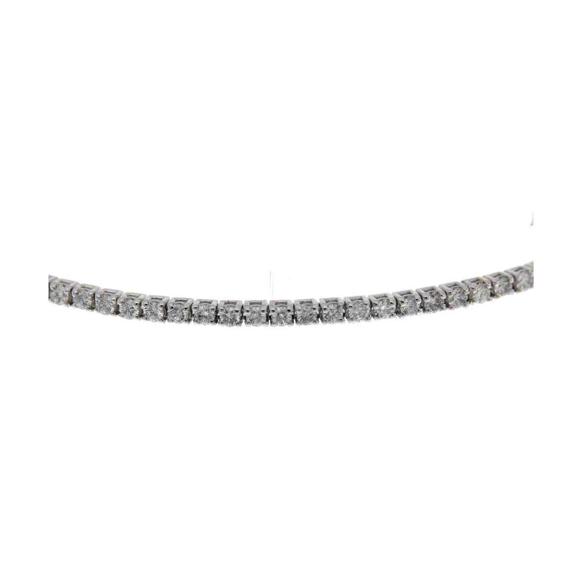 Tennis bracelet 1.70 carats diamonds G-VS1