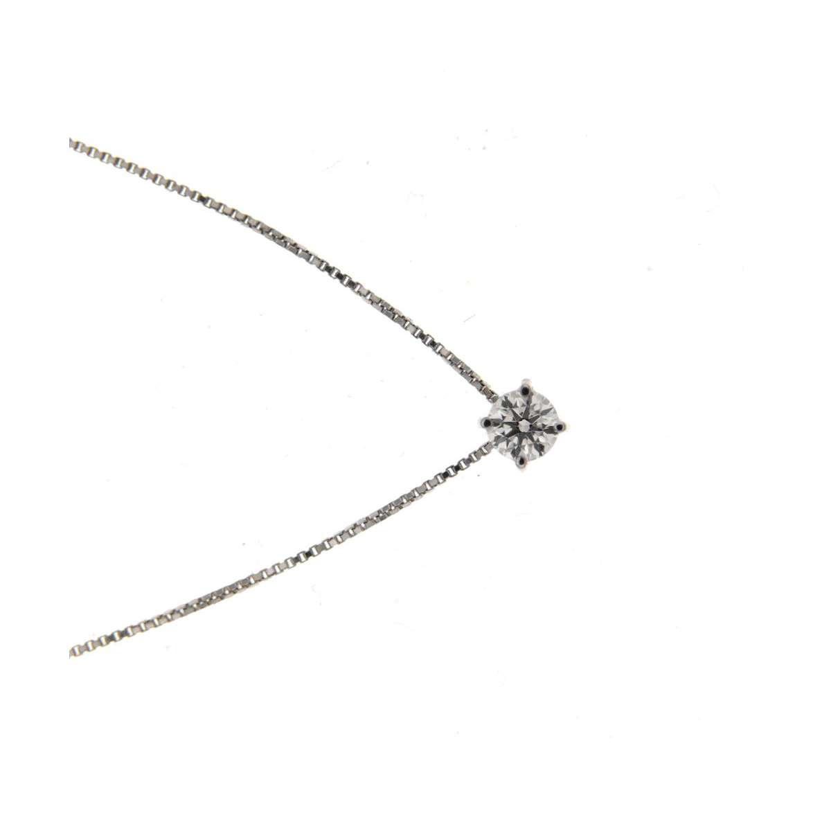 Girocollo Punto Luce 0,30 ct. E-VS2 – Doppia Garanzia GIA e CANADAMARK